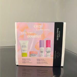 Drunk Elephant Skincare Essentials Set with Pink and White Packaging